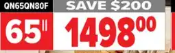 2001 Audio Video QN65QN80F 65 SAMSUNG NEO QLED 4K QN80F VISION AI SMART TV offer