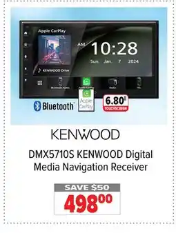 2001 Audio Video DMX5710S KENWOOD Digital Media Navigation Receiver offer