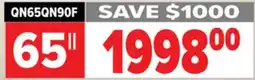 2001 Audio Video SAMSUNG 65 Neo QLED 4K QN90F Vision AI Smart TV offer