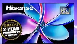 2001 Audio Video Hisense 65 QLED Mini LED TV offer