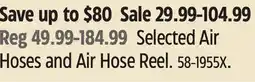Canadian Tire MAXIMUM Selected Air Hoses and Air Hose Reel offer