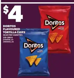 Loblaws DORITOS FLAVOURED TORTILLA CHIPS offer