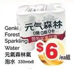 T&T Supermarket Genki Forest Sparkling Water offer