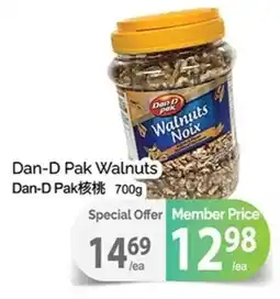 T&T Supermarket Dan-D Pak Walnuts offer