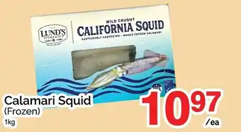 T&T Supermarket Calamari Squid offer