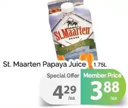T&T Supermarket St. Maarten Papaya Juice offer