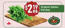 Healthy Planet Organic Italian Parsley offer