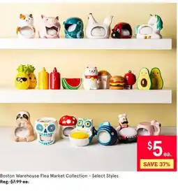 Kitchen Stuff Plus Boston Warehouse Flea Market Collection offer