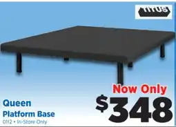 Surplus Furniture Queen 60 Platform Base offer