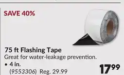 Princess Auto 75 ftFlashing Tape offer