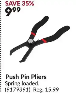 Princess Auto Push Pin Pliers offer