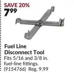 Princess Auto Fuel Line Disconnect Tool offer