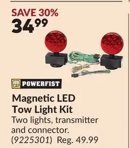 Princess Auto Magnetic LED Tow Light Kit offer