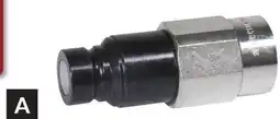 Princess Auto 1/2 in. NPTF Connect- Under-Pressure Quick Couplers offer