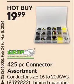 Princess Auto GRIP 425 pc Connector Assortment offer