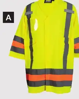 Princess Auto High-Vis Jackets, Assorted Sizes Short Sleeve offer