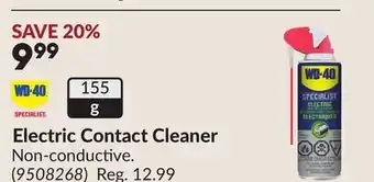 Princess Auto Electric Contact Cleaner offer