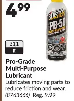 Princess Auto BLASTER Pro-Grade Multi-Purpose Lubricant offer