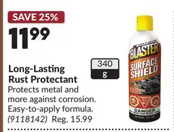 Princess Auto Long-Lasting Rust Protectant offer