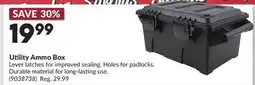 Princess Auto Utility Ammo Box offer