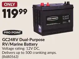 Princess Auto GC24RV Dual-Purpose RV/Marine Battery offer