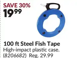Princess Auto 100 ftSteel Fish Tape offer