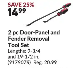 Princess Auto 2 pc Door-Panel and Fender Removal Tool Set offer