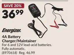 Princess Auto 4A Battery Charger/Maintainer offer