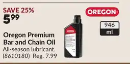 Princess Auto Oregon Premium Bar and Chain Oil offer