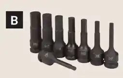 Princess Auto 8 pc 1/2 in. dr Impact Bit Socket Sets offer