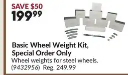 Princess Auto Basic Wheel Weight Kit offer