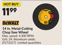 Princess Auto 14 in. Metal-Cutting Chop Saw Wheel offer