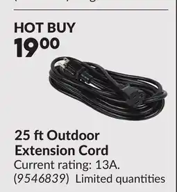 Princess Auto 25 ft Outdoor Extension Cord offer