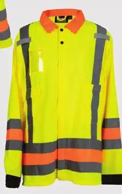 Princess Auto Long Sleeve High-Vis Jackets offer