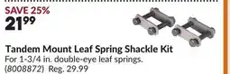 Princess Auto Rockwell American Tandem Mount Leaf Spring Shackle Kit offer
