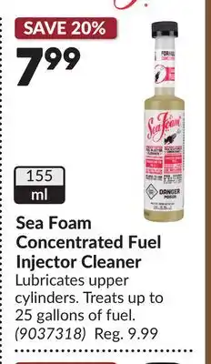 Princess Auto Sea Foam Concentrated Fuel Injector Cleaner offer
