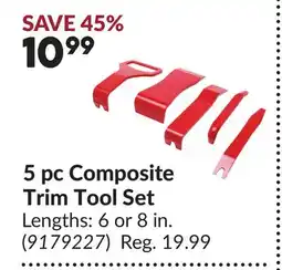 Princess Auto 5 pc Composite Trim Tool Set offer