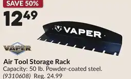 Princess Auto Air Tool Storage Rack offer