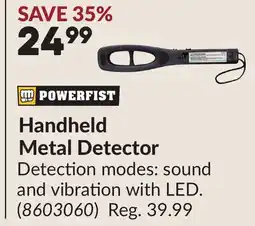 Princess Auto Handheld Metal Detector offer