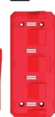 Princess Auto 4-Slot Red Magnetic Pry Bar Holders offer