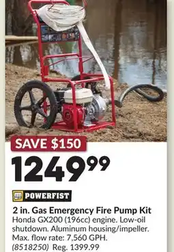 Princess Auto 2 in. Gas Emergency Fire Pump Kit offer