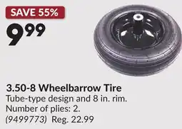 Princess Auto 3.50-8 Wheelbarrow Tire offer