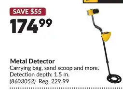 Princess Auto Metal Detector offer