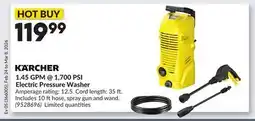 Princess Auto 1.45 GPM @ 1,700 PSI Electric Pressure Washer offer