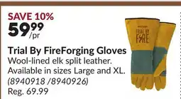 Princess Auto Trial By FireForging Gloves offer