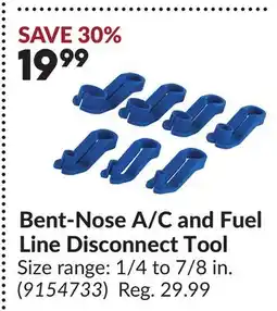 Princess Auto Performance Tool Bent-Nose A/C and Fuel Line Disconnect Tool offer