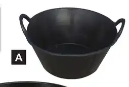 Princess Auto 6-1/2 Gallon. With Handles Black Rubber Feed Tubs offer