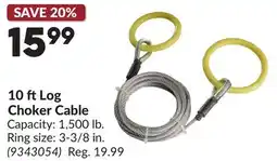 Princess Auto 10 ft Log Choker Cable offer