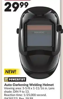 Princess Auto Auto-Darkening Welding Helmet offer