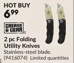 Princess Auto 2 pc Folding Utility Knives offer